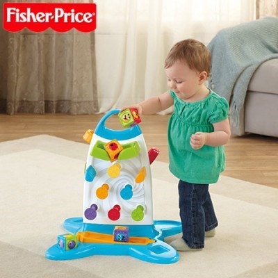 Fisher-Price Roller Blocks Play Wall
