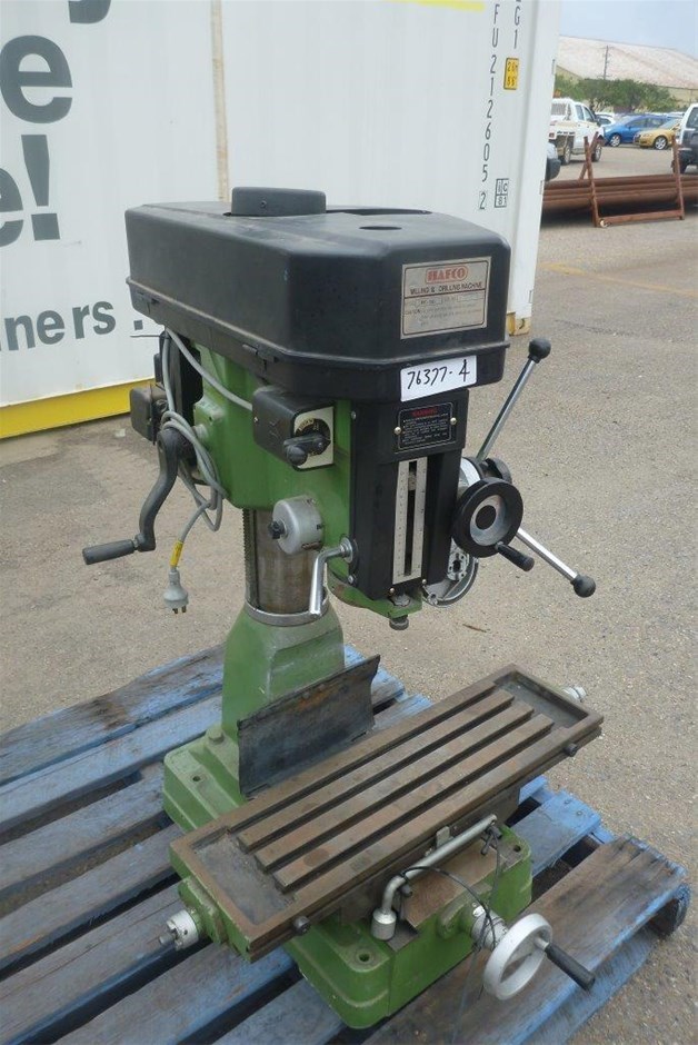 Hafco Mill Drill Rf 30 Serial Id 232190 Auction 0004 7120245 Grays Australia