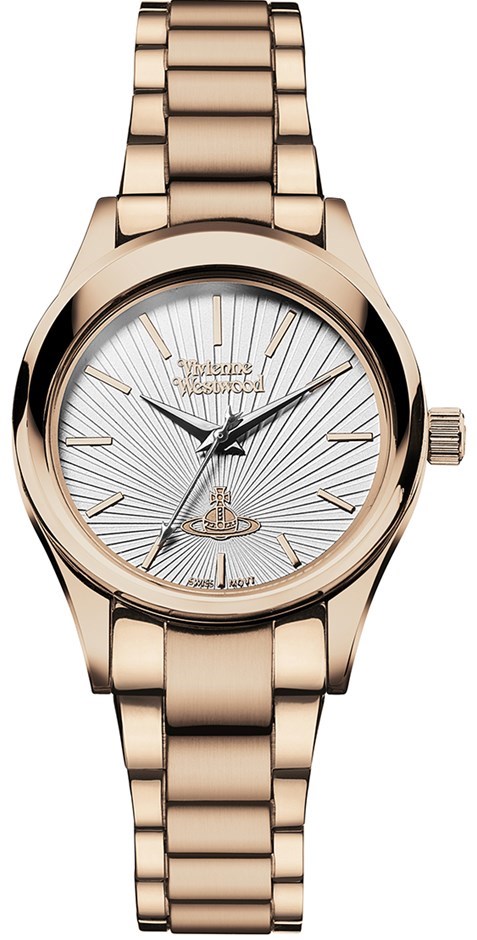 Vivienne Westwood Ladies Rose Gold Ion-p