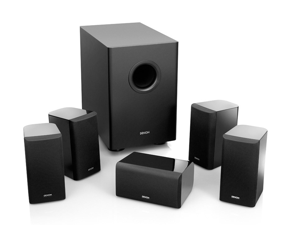 Buy Denon 5.1 Home Theatre Speaker System (Black) Grays Australia