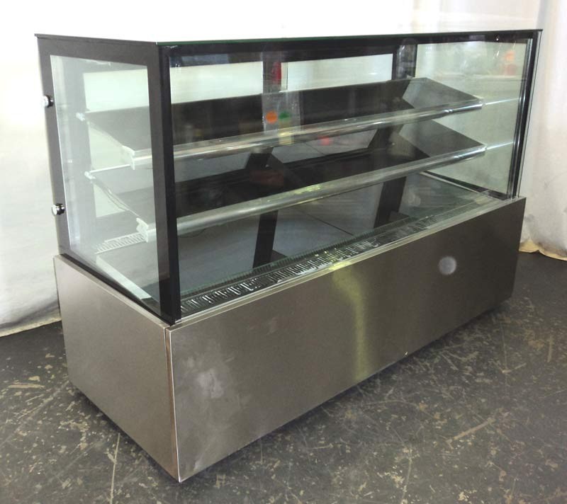 TME ZSF1800B2 1800mm Square Glass Cake D