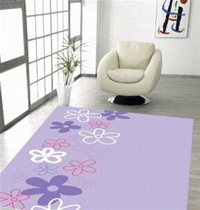 Carousel - Home Rug - Lilac - 160 x 230c