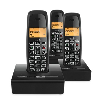 New Doro Digital Triple Handset Cordless