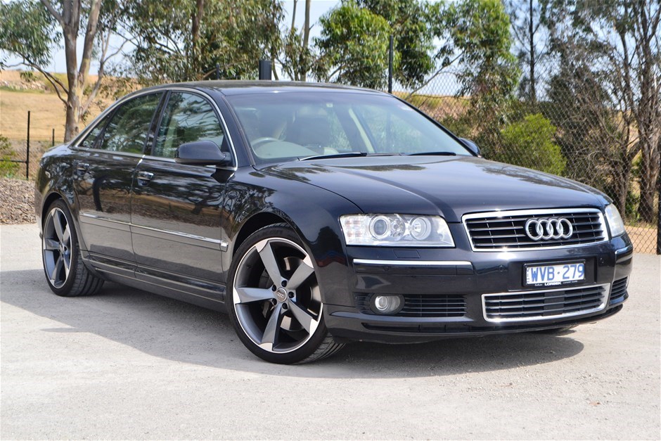 03 Audi A8 D3 V8 4 2 Ltr My04 Quattro 4531 Automatic Auction 0001 Grays Australia