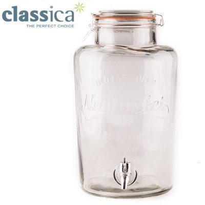 Classica Dallas 9L Glass Drink Dispenser