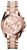 Michael Kors Bradshaw Ladies Rose Gold Ion-plated Chronograph Date Watch