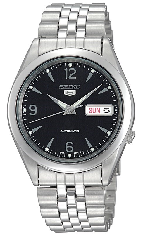 Seiko Seiko 5 Mens Stainless Steel Day &