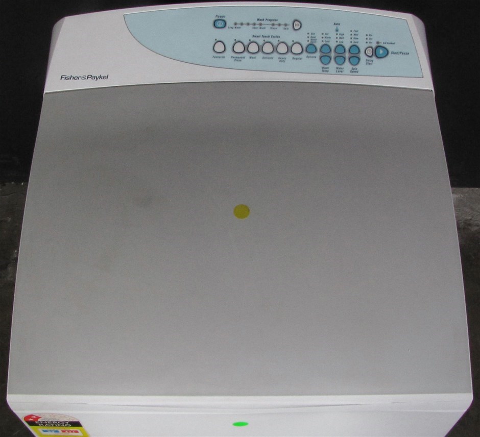 Fisher Paykel 7 5kg Top Load Washing Machine White Gw712 Auction Graysonline Australia