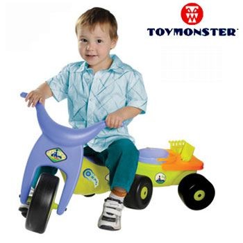 Toymonster Toddler Bike and Trailer with