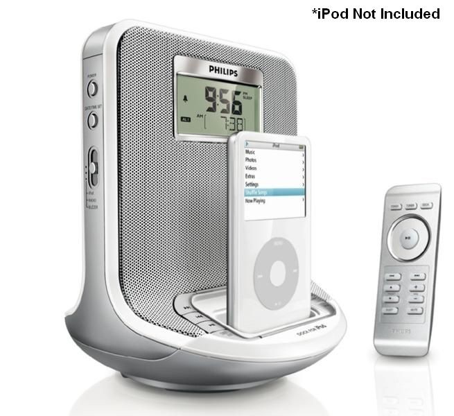New Philips Clock Radio with iPod Dockin