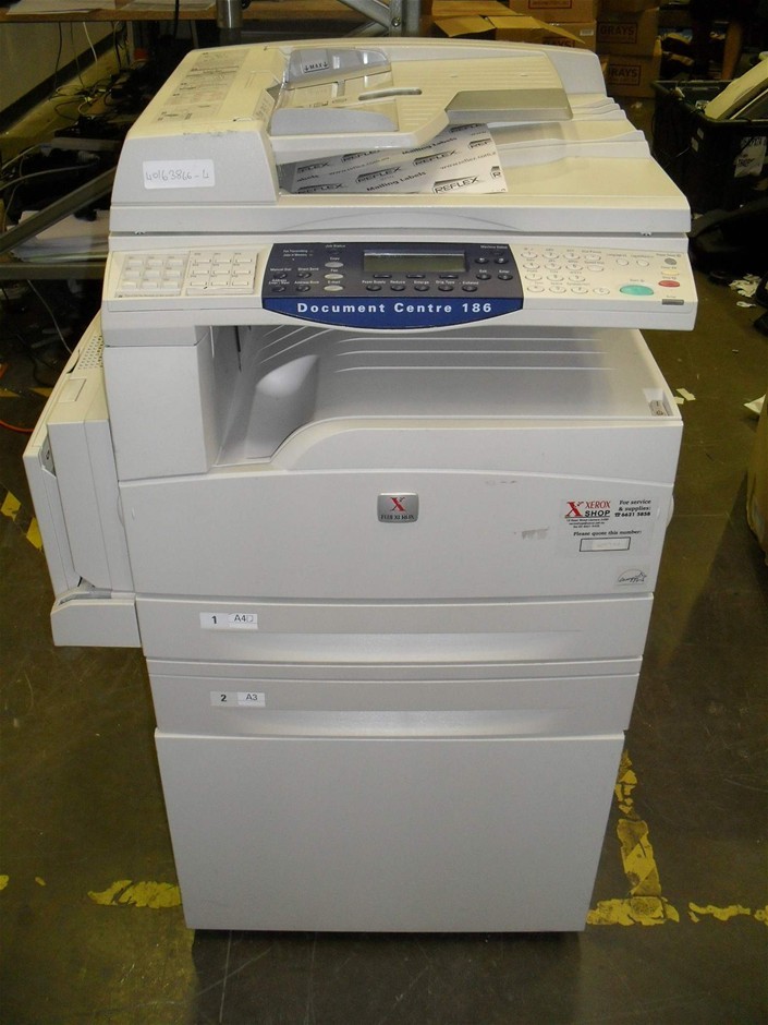 Fuji Xerox Document Centre 186, Digital Photocopier, ADF, Fax interface