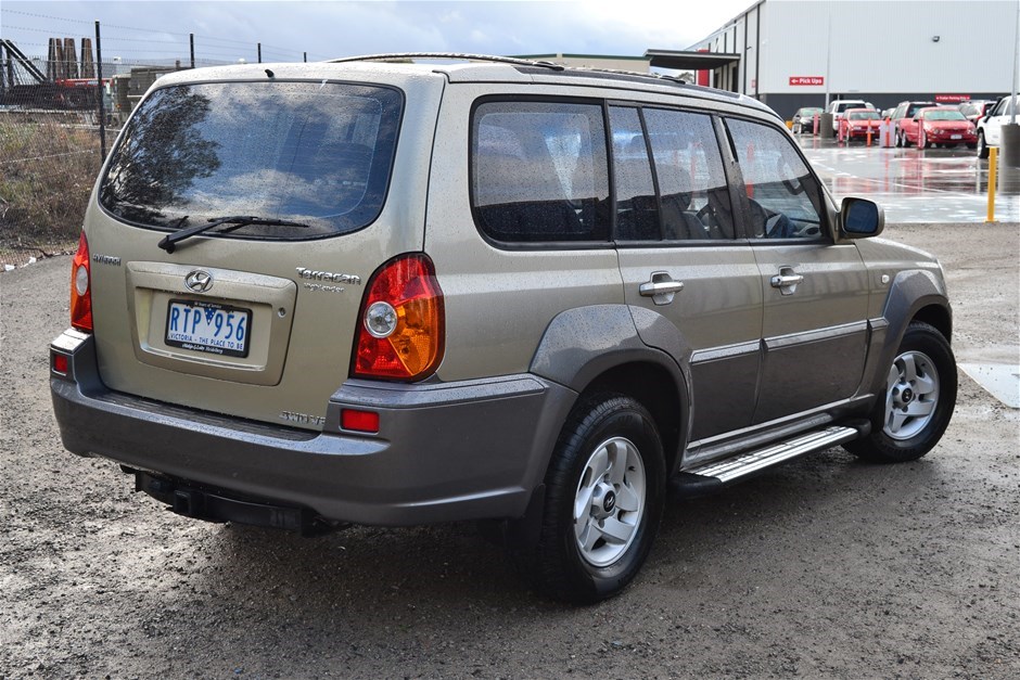 2002 Hyundai Terracan Highlander World Cup 4wd 7 Seater Suv Auction 