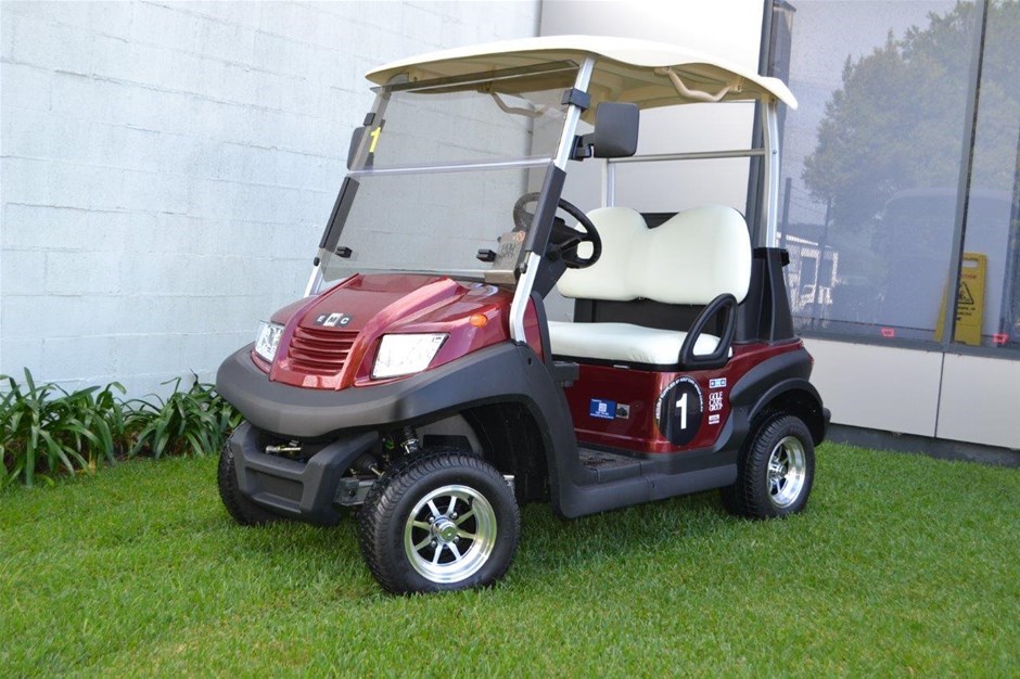 EMC Vantage Golf Cart 48V Electric optioned for TOP GEAR Auction (0001