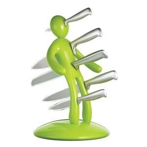 Buy Raffaele Iannello Voodoo Knife Block Set + Five Knives - Green ...