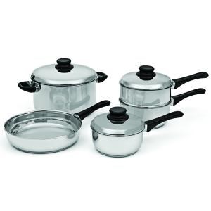 Tuffsteel 5PC Reflex Cookset Stainless S