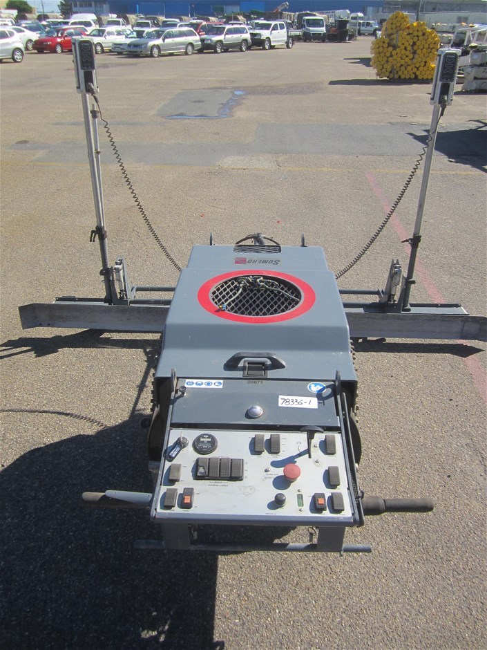 Somero Copperhead XD Laser Screed Auction (00017008282) Grays Australia