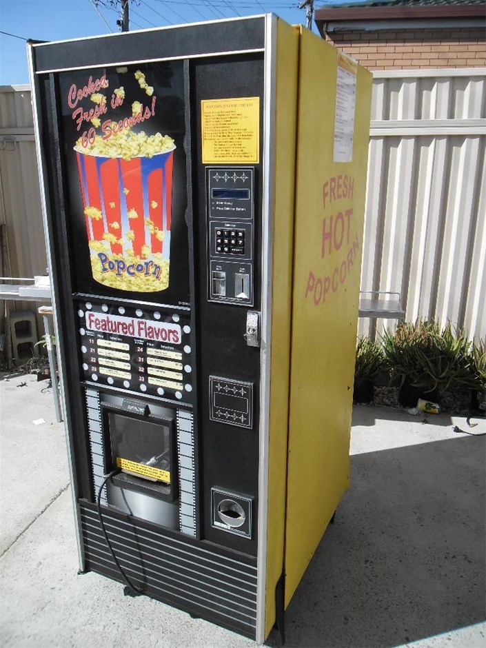 Popcorn Vending machine Coin Operated Auction (00017121202) Grays