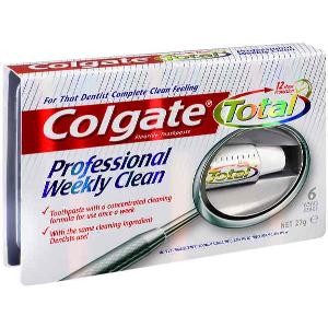3 x Colgate Toothpaste Professional Week