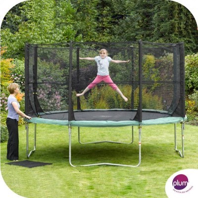 Buy Plum Space Zone 14ft Trampoline with Enclosure Grays Australia