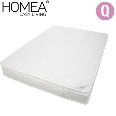 Homea Queen Bed Memory Foam Spring Mattr