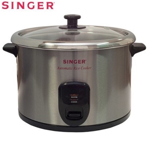 Singer 2.5L Rice Cooker w/Stainless Stee