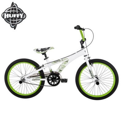 Huffy Boys 20 Spectre Bike White Green