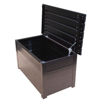 130L Aluminium Storage Box - Chocolate