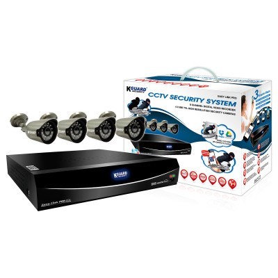 Buy KGUARD Easy Link 8 Ch Home Security Kit | Grays Australia
