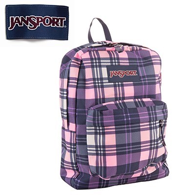 JanSport Superbreak Backpack - Pink Pans