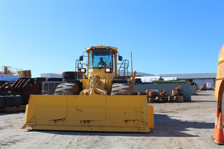 2008 Komatsu WD6003 4x4 Articulated Wheel Dozer, 1013.4hrs (Original) Auction (00019002973