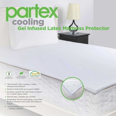 Partex QB Gel-Infused Latex Mattress Top