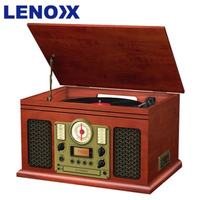 Lenoxx Retro Turntable Home Entertainmen