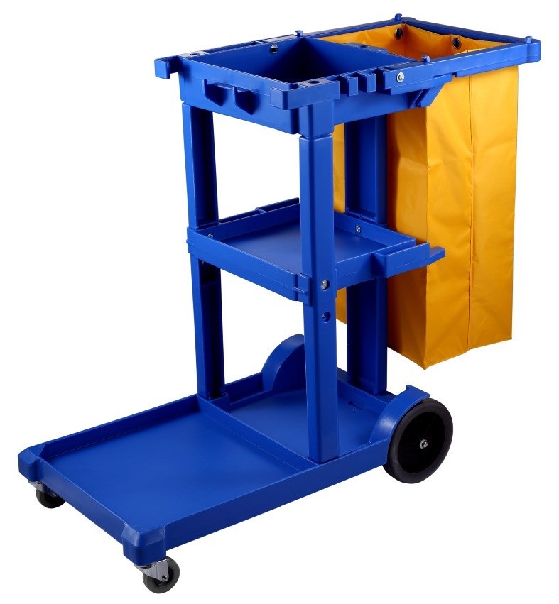 Commercial Janitor Trolley Cleaning Cart
