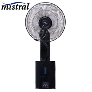 Mistral 40cm Wall Mount Misting Fan w/Re