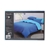 Dreamaker 250TC Reversible Quilt Cover Set SB Midnight blue/Teal