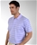 Jack Nicklaus Men's Preppy Multi Striped Pique Polo Shirt