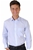 Gloweave Long Sleeve Advanced Cotton Poplin Yarndyed Stripe Business Shirt