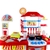 Keezi 59 Piece Kids Super Market Toy Set - Red & White