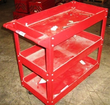 Quantity Assorted Tool Boxes, Trolleys &#38; Shelving Units&#58;