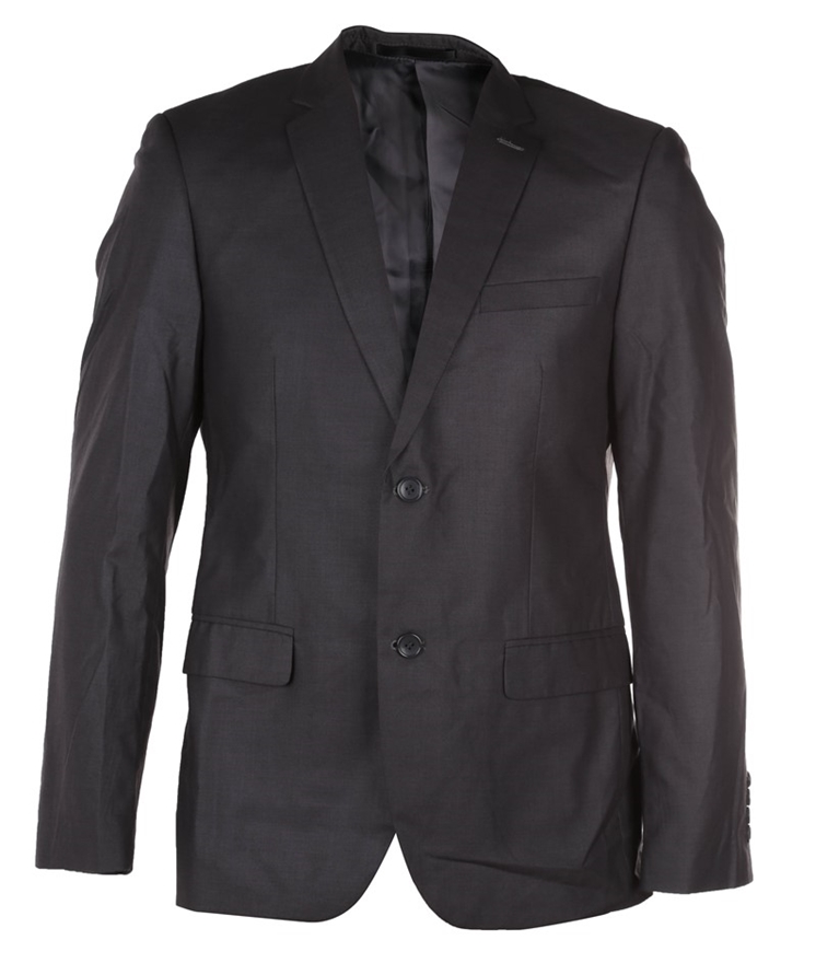 GOTTI LONDON Men`s Slim Fit Suit Jacket, Size 38R/97R, Charcoal. N.B ...