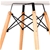 Artiss Round Wooden Dining Table - White