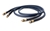 Oehlbach XXL Series-1 1m LF Audio RCA Cable, Symmetric Layout