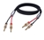 Oehlbach XXL Fusion Four B 2m High-End Bi-Wiring Loudspeaker Cable