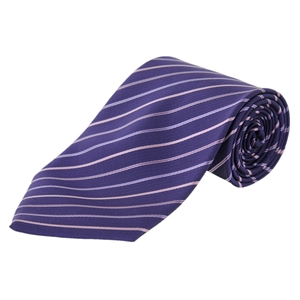 Seth Man Purple with 3 Tone Stripes Tie