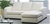 White Eden Bonded Leather 3 Seater Sofa Lounge Couch/Chaise