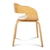 Artiss Wooden Dining Chair with Padded Seat - White