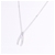 NEW Lulu Flamingo Sterling Silver 925 Wishbone Pendant