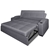 Artiss 3 Seater Linen Fabric Foldable Sofa Bed - Grey