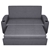 Artiss 3 Seater Linen Fabric Foldable Sofa Bed - Grey