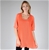 Lil' D Womens Pleated Tunic Top